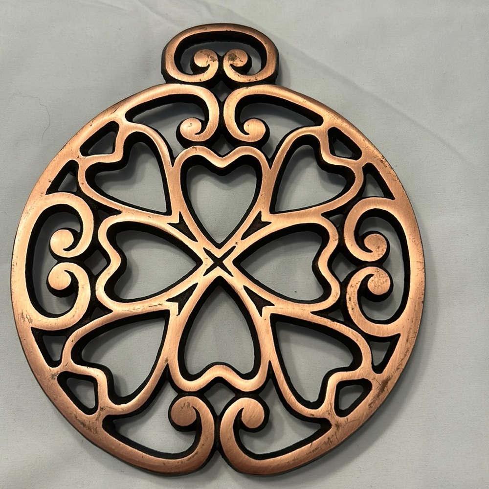 Trivet Pampered Chef 2007 Round Up From The Heart, excellent condition